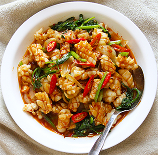 Kako ocijeniti lignje: praktičnija vrsta rezbarenja hrane